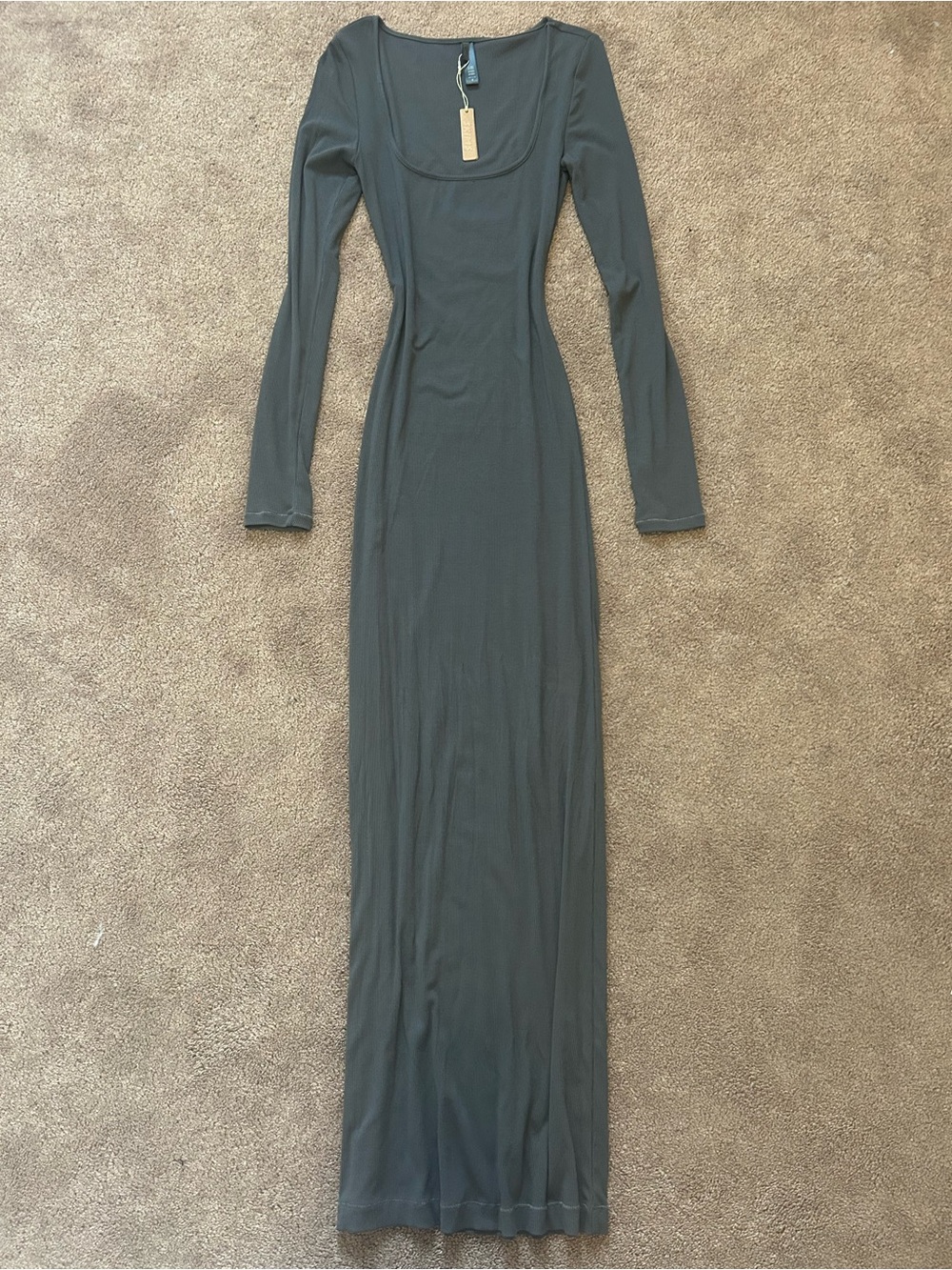 SKIMS Long Sleeve Maxi Dress